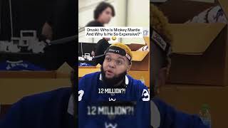Who Is Mickey Mantle And Why Is He So Expensive? Blez on eBay live #druski #kevinhart #kaicenat