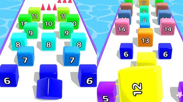 Marble Run 3D-Color Ball Race! Ball Run Game Levels (61-65) Android Gameplay