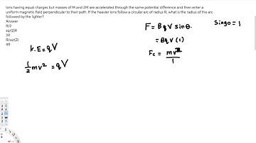 Magnetic Field and Magnetic Forces - Physics - Example 4