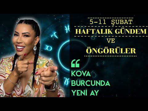 Nurcan Vecigün ile 5-11 Şubat Haftalık Öngörüler