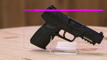 Firearms Detection using Darknet YOLOv4  | Google Colab