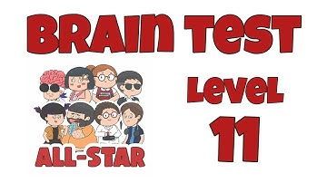 Brain Test All-Star: IQ Boost Level 11 Solution