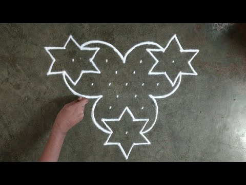 101 dots Rangoli designs  easy Rangoli for beginners  Rangoli designs  dots Kolam  muggulu