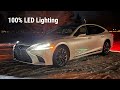 Lexus LS 500 At Night - All Of The Lighting