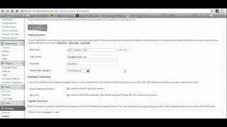 Famous WordPress Admin Settings-Writing Profile