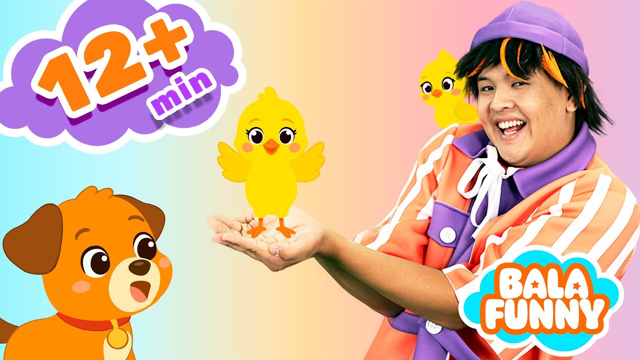 Balafunny | Төлді қалай шақырамыз + 12 минут басқа әндер | Балаларға арналған әндер