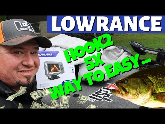 LOWRANCE HOOK2 HDI Its That Easy  Hook2 5x Trolling Motor Install 