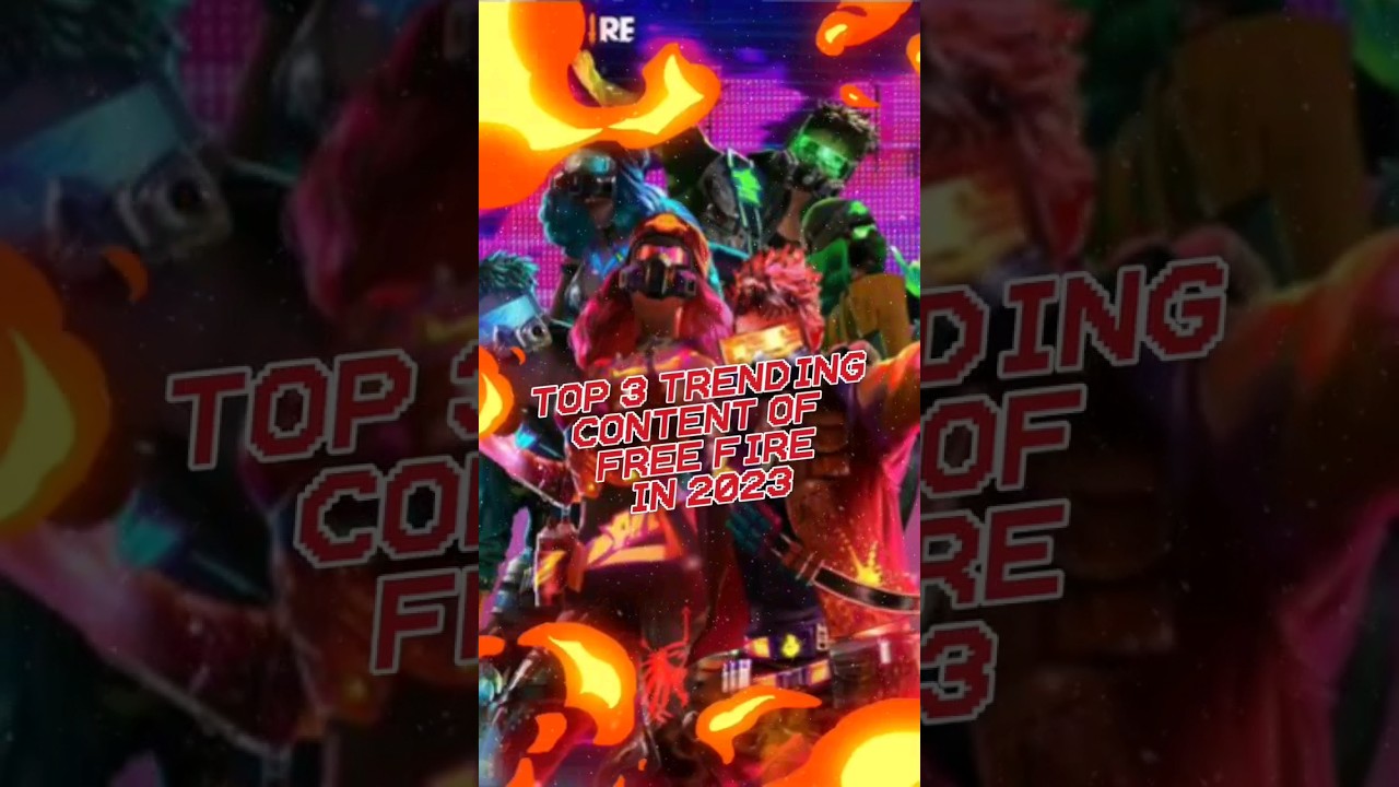 Top 3 trending content of free fire in 2023 😎😲 || 