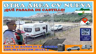 NUEVA área de caravanas en Baños de la Encina con ECOFLOW DELTA 2