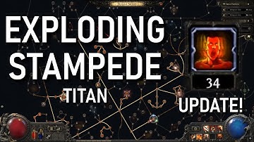Path of Exile 2 - Exploding Stampede Titan Update #1 [0.1.0]