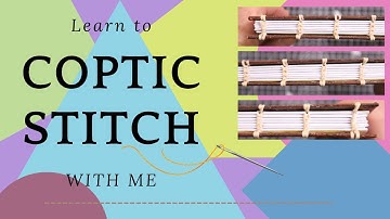 Coptic Stitch Bookbinding