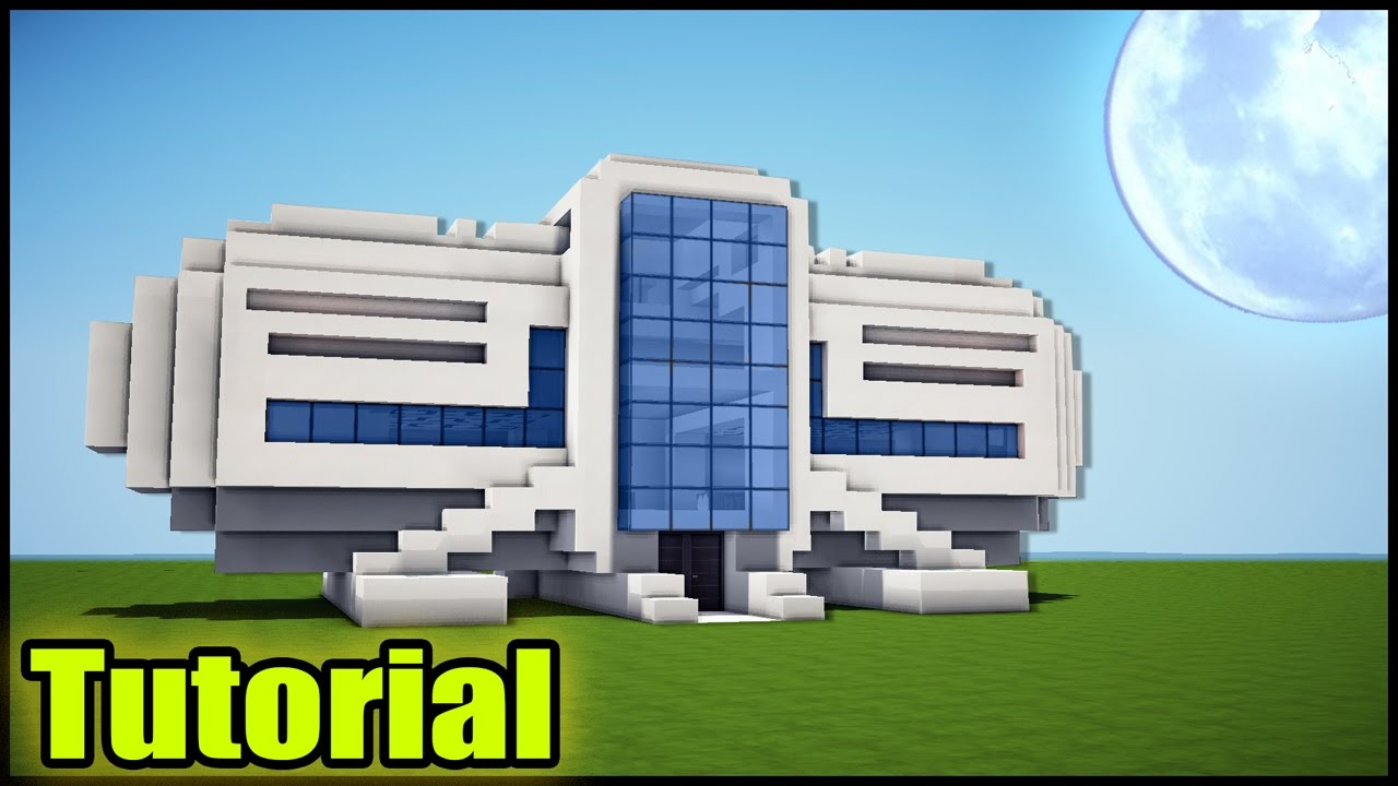 Modern Architecture House Minecraft minecraft: modern house tutorial - how to build a house in Modern Architecture House Minecraft minecraft: modern house tutorial - how to build a house in