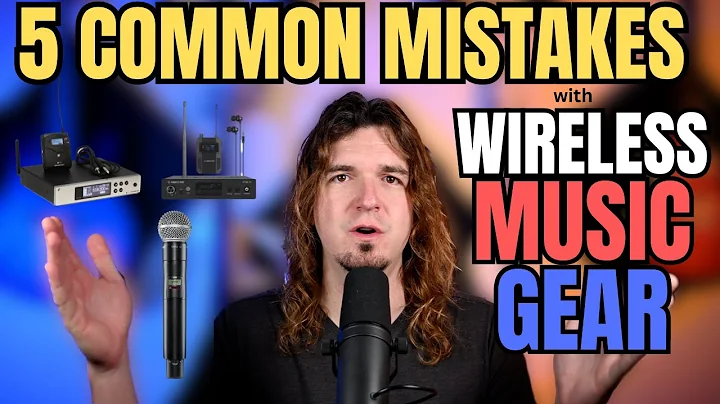 5 COMMON MISTAKES When Using WIRELESS MUSIC GEAR