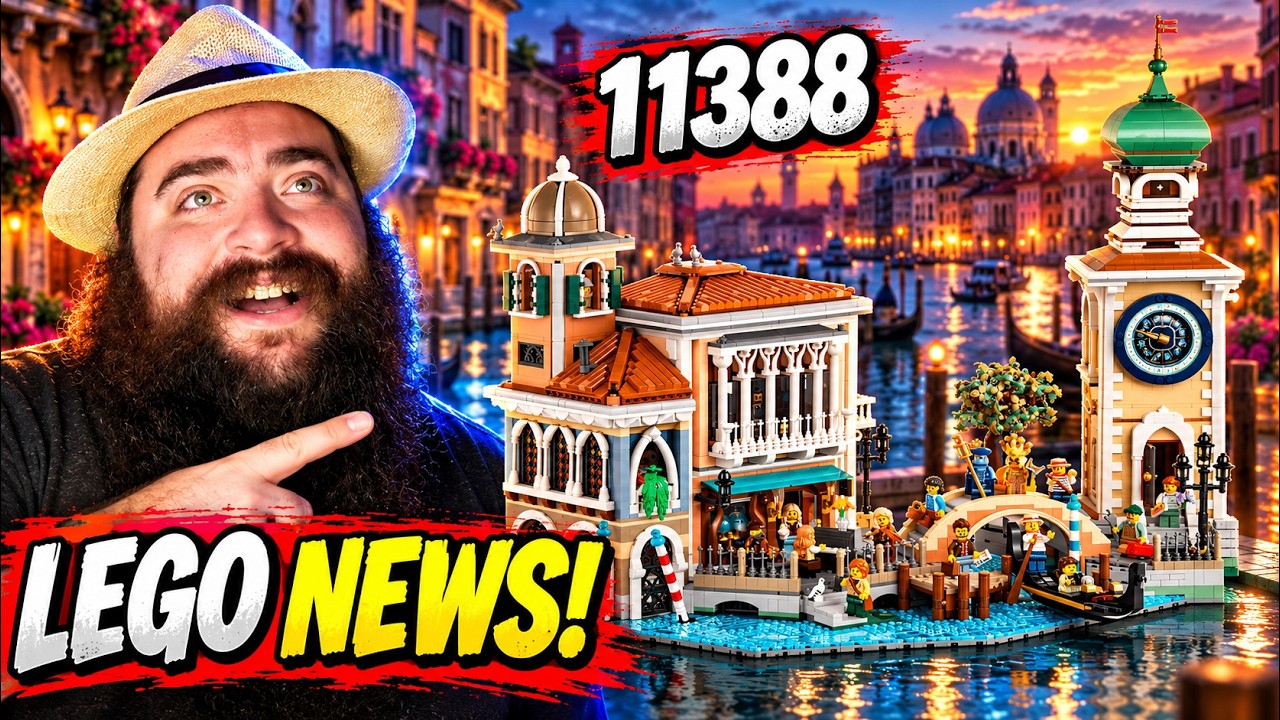 LEGO Just Revealed Set 11388… THIS VENICE BUILD IS MASSIVE!