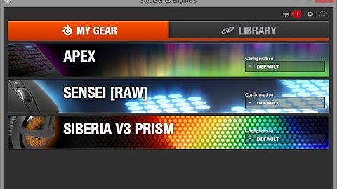 my input on the steelseries engine software  update problem
