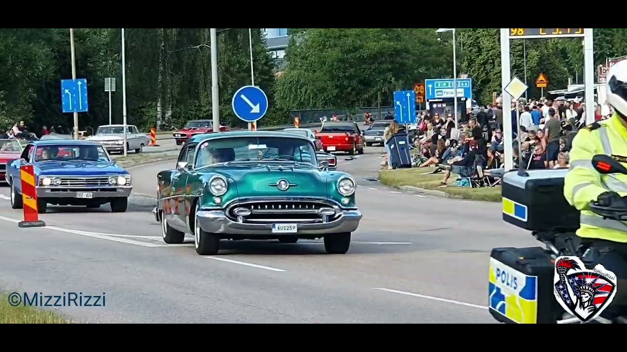 Cruising på Västerås Summer Meet 2022. Video2. #VSM2022