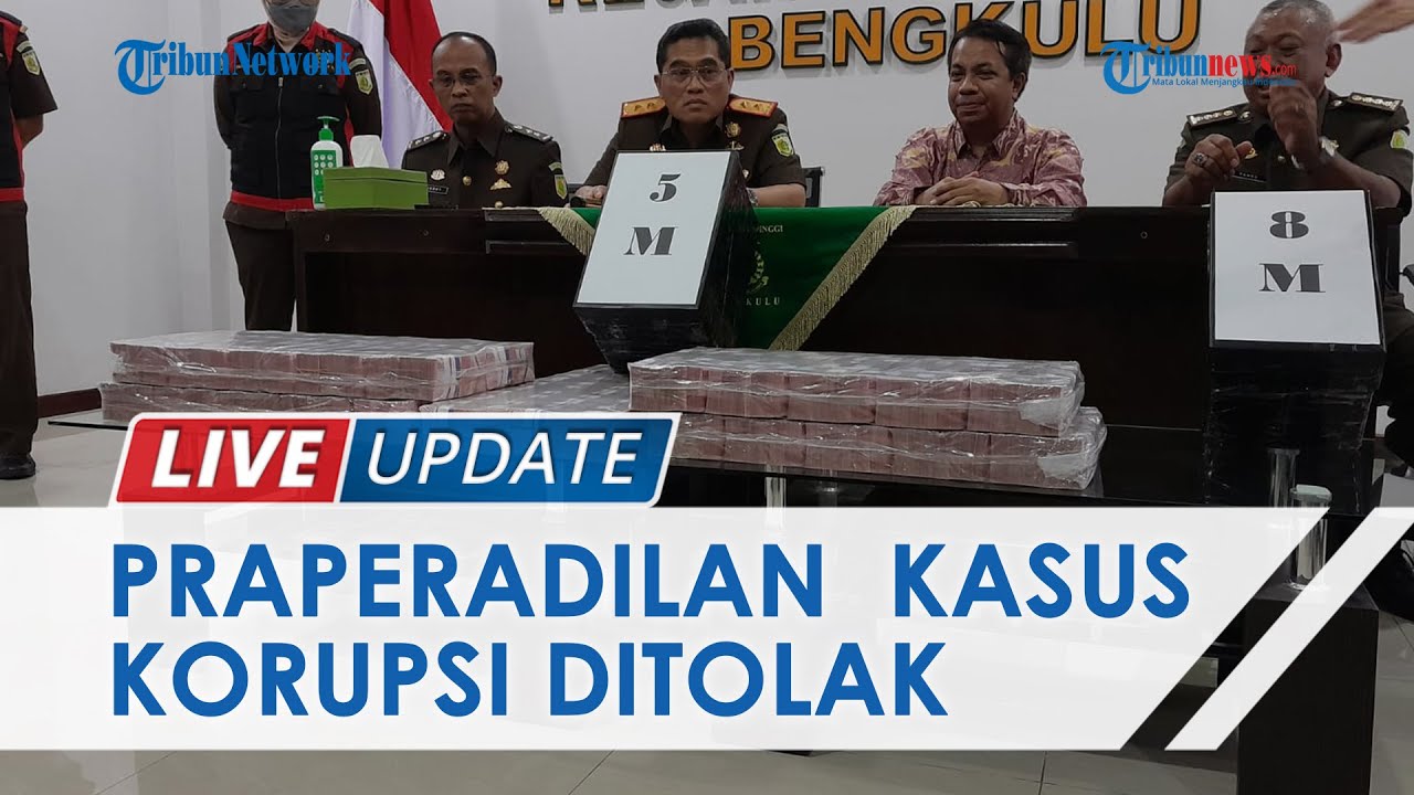 Praperadilan Tersangka Korupsi Replanting Sawit Ditolak, Kades dan 3 Rekannya Diputus Bersalah