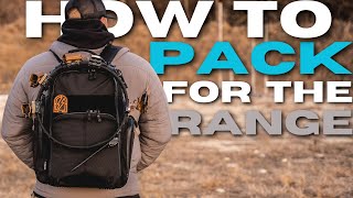 Range Bag Loadout | Savior Equipment Pro S.E.M.A. Backpack