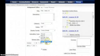 Angel - Grades not showing in Gradebook