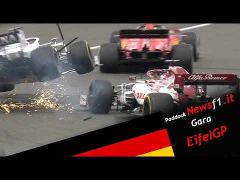 Formula 1 Sintesi e commento GP Eifel #Nurburgring  delusione #Ferrari