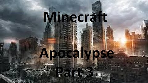 Metro Post-Apocalypse Minecraft Adventure map Part 3