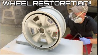 1973 Camaro Z28 OEM WHEEL RESTORATION! The NEVER ENDING Wheel Project COMPLETED!!