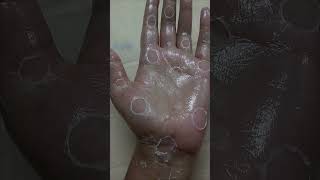 "SFX Makeup Illusion | Horror Hand Look"Fake Wounds, Real Scare 👁️"#ytshorts #shorts