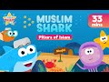 Muslim shark  the pillars of islam  extended 33 mins kids song nasheed  vocals only