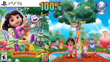 Dora: Rainforest Rescue [44] 100% PS5 Longplay