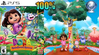 Dora Rainforest Rescue 44 100% Ps5 Longplay