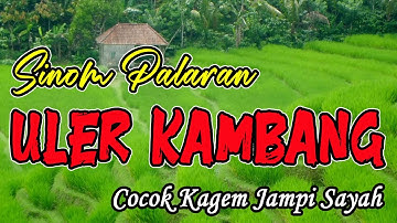Gending Jawa Uler Kambang, Gending Sinom Palaran Kagem Jampi Sayah