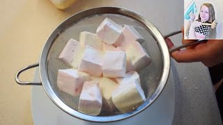 Homemade marshmallows, mousse. A simple recipe that everyone can handle.