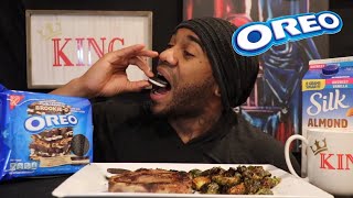 NEW Brookie-O Oreos Review & Steak Mukbang