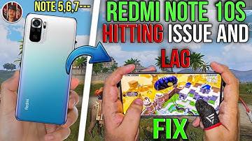 Redmi Note 10S Lag Fix | Improve PUBG/BGMI Performance 🔥 Hitting Issue Fix After New Update🚀