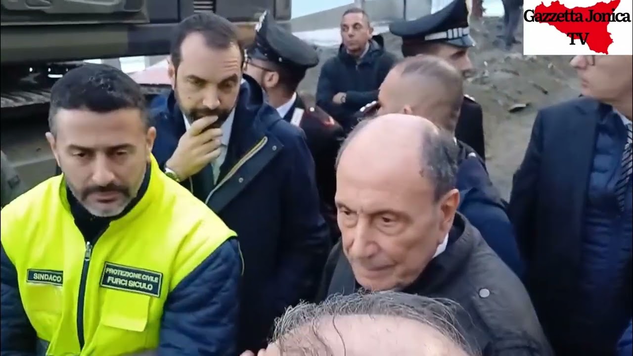 Il Presidente Schifani a Furci Siculo