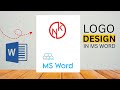 Logo Design in Microsoft Word | How to Logo Design in Microsoft Word | MS Word Por लोगों कैसे बनाएं?