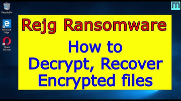 Rejg virus (ransomware). How to decrypt .Rejg files. Rejg File Recovery Guide.