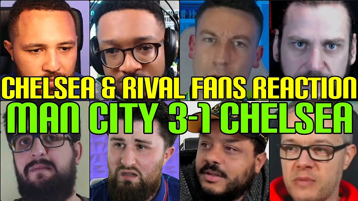 ANGRY 🤬 CHELSEA & RIVAL FANS REACTION TO MAN CITY 3-1 CHELSEA | FANS CHANNEL