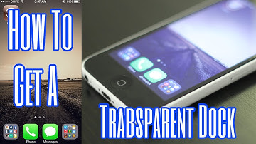iOS 7 Jailbreak Tweaks: TransparentDock & DockShift