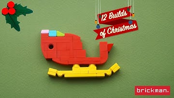 12 Builds of Christmas: Build 11 LEGO® Christmas Sleigh