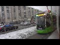 С возвращением 64-й! Трамвай Санкт-Петербурга 8-7**: Stadler B85600M "Чижик" б.013 по №64 (16.12.18)