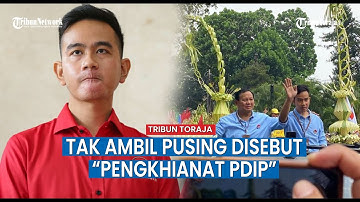 Polemik Status Gibran di PDIP, Tak Ambil Pusing Disebut Pengkhianat Usai Sah jadi Cawapres Prabowo