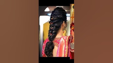 Beautiful Messy Braided Bridal Hairstyles #shorts #ytshorts #bridalhairstyle #braid #tutorial #video