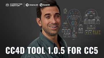CC4D Tools 1.0.5 is Now Released — Bring CC5 Characters to Life in Cinema 4D with HD Facial Rig