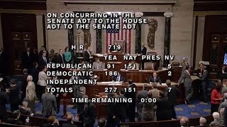 Congress Averts Government Shutdown With Hours To Spare