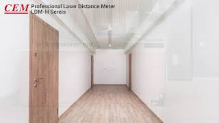 LDM-50H/80H/100H Outdoor Laser Distance Meter Laser Tape Measure with LCD Backlight