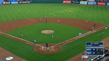 MIN@TEX: Sano makes great barehanded scoop on bunt