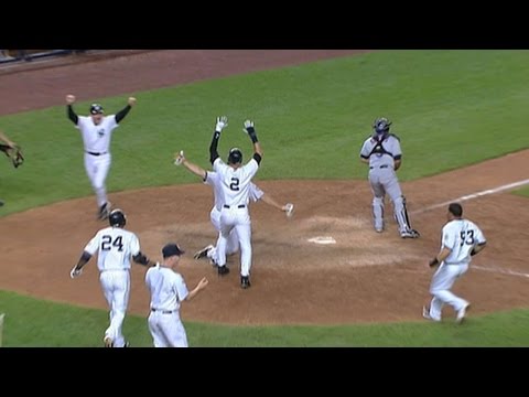 Yanks win in an unusual walk-off