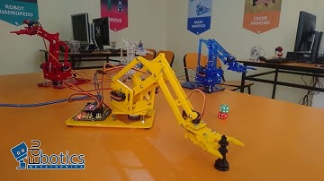 Brazo Robótico de 4GDL controlado por Arduino