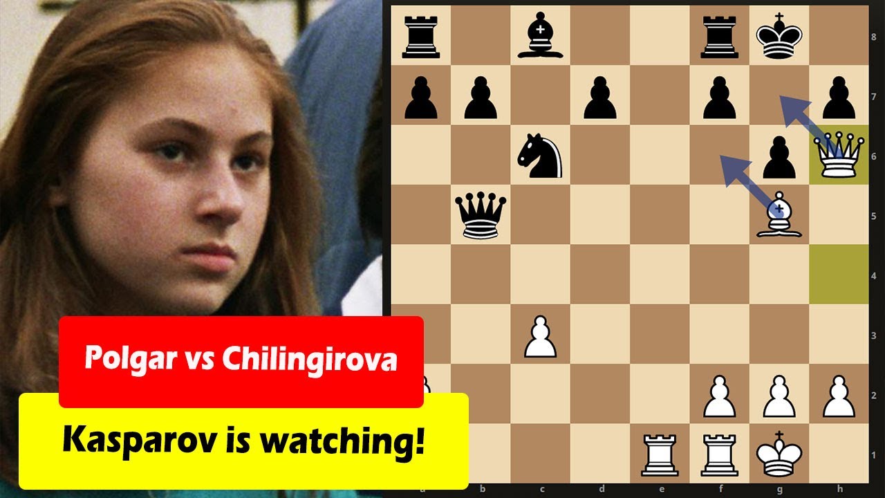 Judit Polgar, One of the all-time greats, representing Hung…